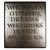 344BZ Who looks outside dreams... Quote Bronze Plaque Close Up ExclusivelyIrish.com