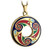 GP Medium Round Pendant – Blue ExclusivelyIrish.com GP Medium Round Pendant – Blue ExclusivelyIrish.com