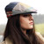 77B1L-Patch Vintage Irish Linen Patchwork Cap for Men Made in Ireland Woman ExclusivelyIrish.com