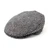 77B2-513B Grey Herringbone Flat Cap Made of Irish Tweed Wool ExclusivelyIrish.com