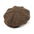 95B2-412G Hanna Hats Eight Piece Irish Cap in Brown Salt and Pepper Tweed ExclusivelyIrish.com
