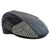 MUCPATCHC Mucros Weavers Irish Patchwork Flat Cap for Men in Blue/ Grey Color ExclusivelyIrish.com