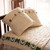 A448283-ONE Sheep & Shamrock Baby Blanket Lifestyle ExclusivelyIrish.com