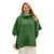 A453 403 Green Irish Merino Wool Patchwork Aran Cowl Cape Lifestyle Front View ExclusivelyIrish.com A453 403 Green Irish Merino Wool Patchwork Aran Cowl Cape Lifestyle Front View ExclusivelyIrish.com