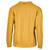 A570 568 Mustard Merino Wool Aran Lumber Jacket Studio Back View ExclusivelyIrish.com