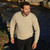 A825 033 Wicker Mens Traditional Irish Aran Sweater Lifestyle Front View ExclusivelyIrish.com