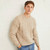 A825 033 Wicker Mens Traditional Irish Aran Sweater Lifestyle Front View ExclusivelyIrish.com