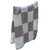 A935 539 Grey/White Patchwork Intarsia Wool Blanket Studio ExclusivelyIrish.com