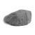 DTC2-C001L Donegal Touring Irish Wool Cap with Grey Herringbone Tweed ExclusivelyIrish.com