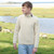 B559 162 Natural White Men's Sweater with Button Collar Lifestyle Front View ExclusivelyIrish.com