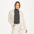 B940 367 Classic Aran Ladies Buttoned Cabled Cardigan Lifestyle Front View ExclusivelyIrish.com B940 367 Classic Aran Ladies Buttoned Cabled Cardigan Lifestyle Front View ExclusivelyIrish.com