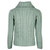 B940 373 Seafoam Green Ladies Buttoned Cabled Cardigan Studio Back View ExclusivelyIrish.com B940 373 Seafoam Green Ladies Buttoned Cabled Cardigan Studio Back View ExclusivelyIrish.com