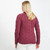 B951 432 Jam Ladies Irish Multi Cabled Raglan Super Soft Merino Wool Sweater Lifestyle Back View ExclusivelyIrish.com B951 432 Jam Ladies Irish Multi Cabled Raglan Super Soft Merino Wool Sweater Lifestyle Back View ExclusivelyIrish.com