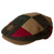 BK9038 Book of Kells Patchwork Tweed Flat Cap for Men- Multi Tweed ExlcusivelyIrish.com