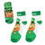 T7447 White Laughing Leprechaun Kids Socks Studio ExclusivelyIrish.com T7447 White Laughing Leprechaun Kids Socks Studio ExclusivelyIrish.com
