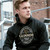 G5161 Black Guinness Label St. James Gate Hoodie Lifestyle Front View ExclusivelyIrish.com