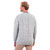 AWM208 303 Grey SAOL Mens Crew Neck Sweater Studio Back View ExclusivelyIrish.com AWM208 303 Grey SAOL Mens Crew Neck Sweater Studio Back View ExclusivelyIrish.com