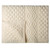 MT101 100 Natural White Honeycomb Merino Wool Aran Throw Studio ExclusivelyIrish.com