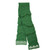 ML251 105 GREEN Colour Ladies Irish Scarf Cable Shamrock Pattern ShopAran.com