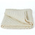 B888 001 WHITE Colour Authentic Irish Fisherman Blanket with Classic Patterns Studio ShopAran.com