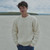 A823162 NATURAL WHITE  Colour Aran Men's Traditional Sweater ShopAran.com