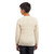 MK100 100 Children’s Merino Wool Aran Sweater Backview ShopAran.Com