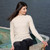 AWL103 300 NATURAL WHITE Colour Traditional Women’s Cable Knit Aran Sweater ShopAran.com