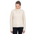 SA303 162 NATURAL WHITE Colour  Ladies Aran Irish Sweater With Turtleneck Studio ShopAran.com