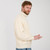 Buy Now MM902 Natural White Aran Sweater Half Zip On ShopAran.c