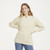 B235162 Colour V Neck Aran Tunic Sweater ShopAran.com