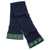 MM198 104 NAVY BLUE Colour Men’s Merino Scarf Aran Cable Shamrock ShopAran.com