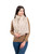 ML168 109 Merino Wool Aran Pattern Leaf Scarf Studio ShopAran.Com