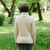 ML160 109 Irish Merino Wool Zip Sweater Backview ShopAran.Com