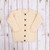 MK101 100 3-4 YRS NATURAL WHITE Colour Traditional Aran Kids Cardigan Sweater ShopAran.com
