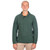 Shop Online SA209 403 CONNEMARA GREEN Colour Irish Shawl Collar Sweater Cable & Honeycomb Knit with Button Closure On ShopAran.com