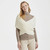 B349 162 NATURAL WHITE Colour Aran Cable Wrap Cardigan for Women ShopAran.com