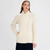 ML136 100 NATURAL WHITE Colour Irish Cable Knit Jacket  Side Zip Design ShopAran.com