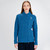 ML136 107 TEAL BLUE Colour Traditional Aran Jacket  Cable Knit Zip Front ShopAran.com