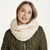 BUY NOW B873 162 NATURAL WHITE Colour Aran Knit Snood Scarf ON ShopAran.com