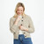 B339 920 SKIDDAW Colour Ladies Irish Aran Cardigan In Cable Stitch ShopAran.com
