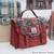 ISL-2712ROYSTEWTTL00 ROYAL STEWART Colour Harris Tweed Medium Calton Satchel Lifestyle Scottishwebstore.com
