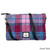 MCS-CB3014-TRT073-PASTEL PINK Colour Handwoven Harris Tweed Clutch Scottishwebstore.com