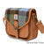 ISL-8320CBLTTL00 Handwoven Islander Harris Tweed Saddle Bag Side View Scottishwebstore.com