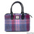 MCS-CB2301-TRT073-PASTEL PINK Colour Handcrafted Harris Tweed Handbag Scottishwebstore.com