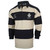  Our Two-Tone Striped Scotland Longsleeve Rugby Shirt is meticulously crafted from 100% cotton to ensure durability, unparalleled comfort, and breathability. Designed for both performance and style, this Scottish jersey is a testament to the enduring legacy of Scottish rugby.      Embroidered with the iconic Scottish Thistle symbol, this classic Scotland rugby jersey embodies the spirit of strength, resilience, and tradition that defines Scotland's history. The Scottish Thistle, legend says, is believed to have saved an army of Scottish warriors from ambush during a Norse invasion. Since then, it has adorned flags, uniforms, and pieces of artwork, embodying unity. Beyond its symbolic significance, our jersey boasts refined details that elevate its aesthetic appeal. The distinguished rugby collar exudes sophistication, while the three-button placket adds a touch of timeless elegance and versatility. Ribbed cuffs provide a secure fit, ensuring comfort and freedom of movement during every match or training session.      Whether you're cheering from the sidelines or charging into the scrum, our classic Scotland rugby jersey is more than just sportswear, it's a symbol of pride, passion, and unwavering commitment to the game. Experience the tradition and heritage of Scottish rugby with every wear, and embrace the spirit of the Thistle as you take on the competition. 