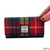 MCS-CB3055-TRT056-SAFFRON Colour Handcrafted Harris Tweed Envelope Purse Lifestyle Scottishwebstore.com