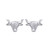 Charming Highland Cow Stud Earrings Shop On Scottishwebstore.com