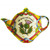 CL-73-68 Bone China Celtic Designed Thistle Tea Bag Holder Gift Scottishwebstore.com