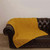 Country Merino Knit Patchwork Blanket Yellow Shop Online on Scotishwebstore.com