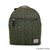MCS-CB5001-C001T-COUNTRY GREEN Colour Ladies Handwoven Harris Tweed Rucksack Studio Scottishwebstore.com